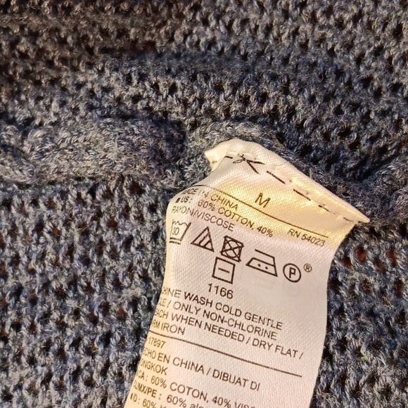 Old Navy blue cardigan medium - Picture 3 of 3